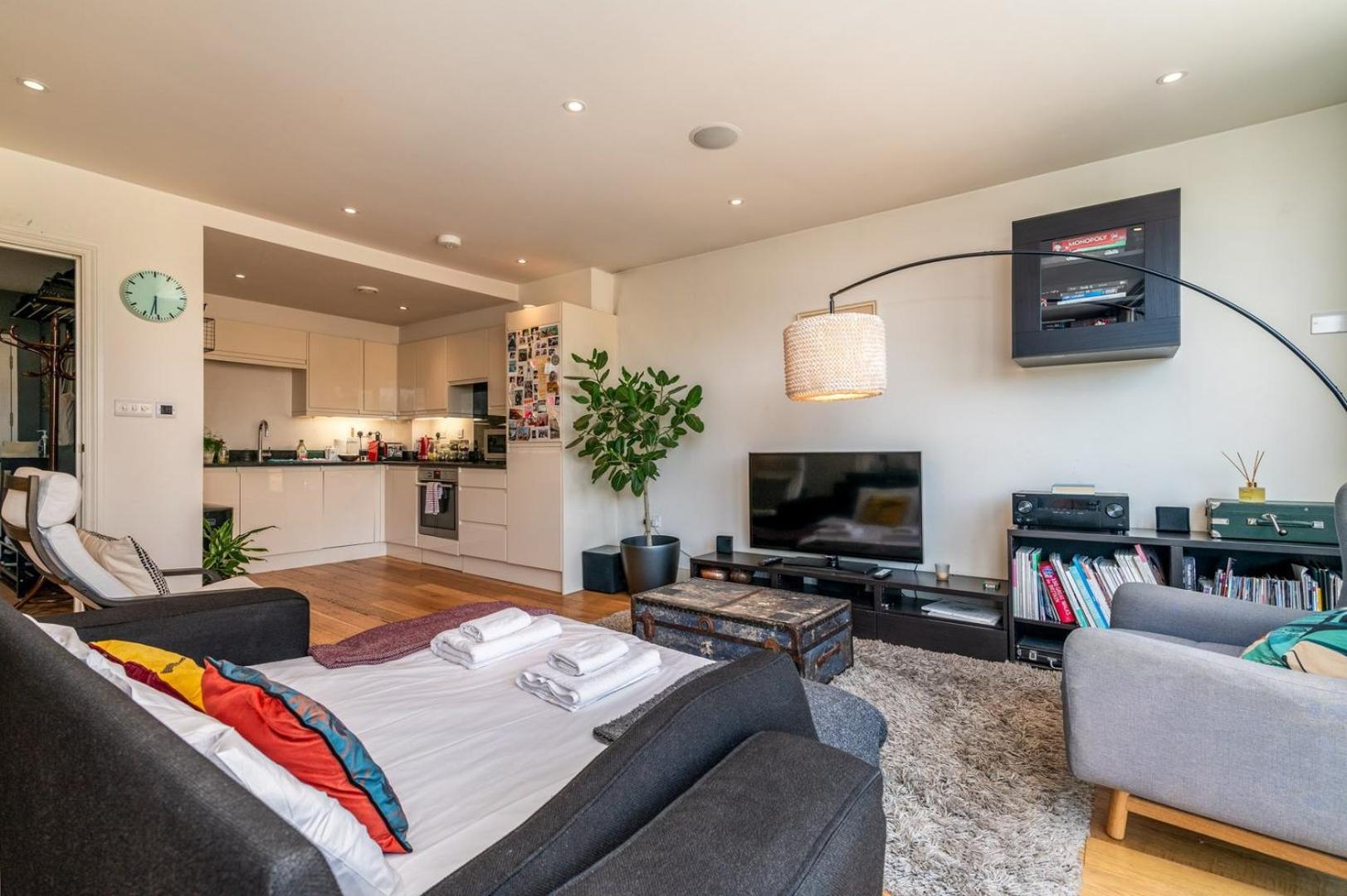 Bright & Spacious Battersea Flat Londýn Exteriér fotografie